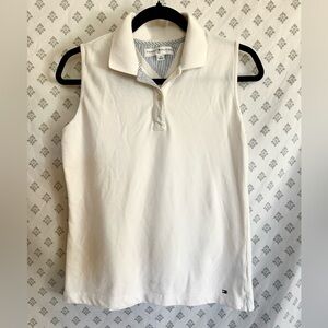 Tommy Hilfiger Golf Women's Sleeveless White Polo Top